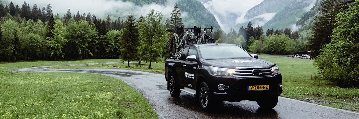 Raymond en zijn Toyota Hilux