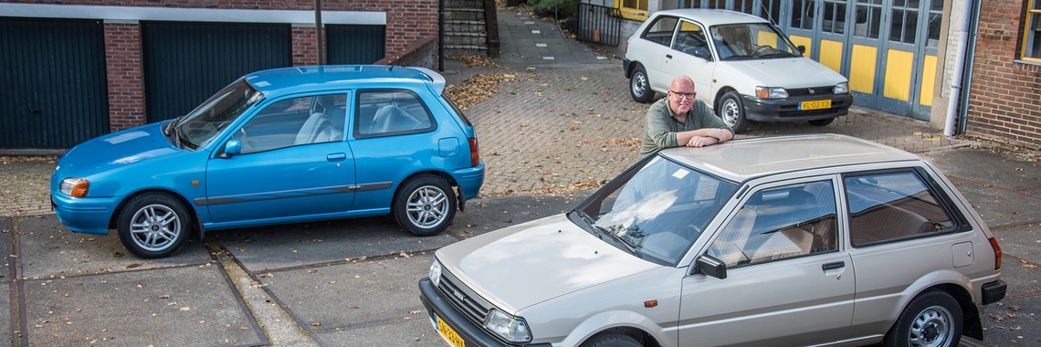 Van leenauto tot liefde voor de Starlet