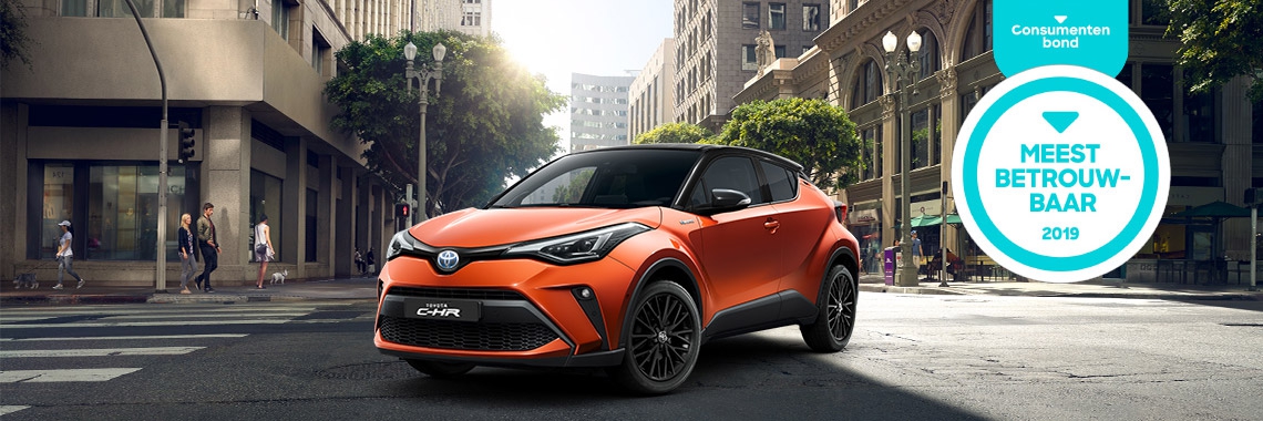 C-HR Toyota Private FlexLease. Al na 1 jaar opzegbaar.